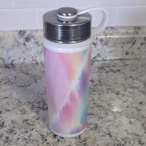 Pottery Barn Pink and‎ Blue Stainless Steel Water Bottle